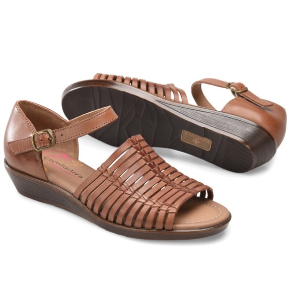 FINAL PRICE-  Comfortiva ‘Fayann’ Huarache Sandal Sz 10W - Picture 12 of 13